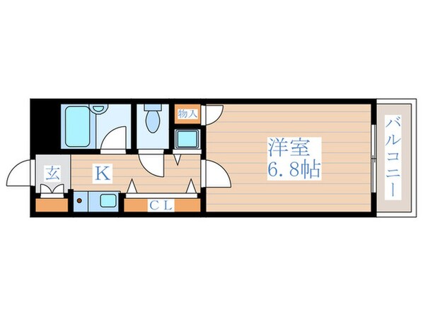 エトワ－ル梶野の物件間取画像